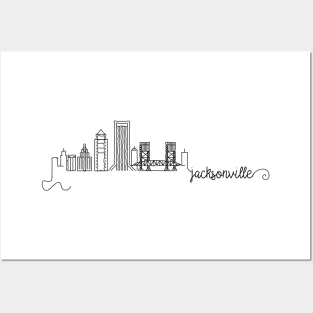 Jacksonville City Signature Posters and Art